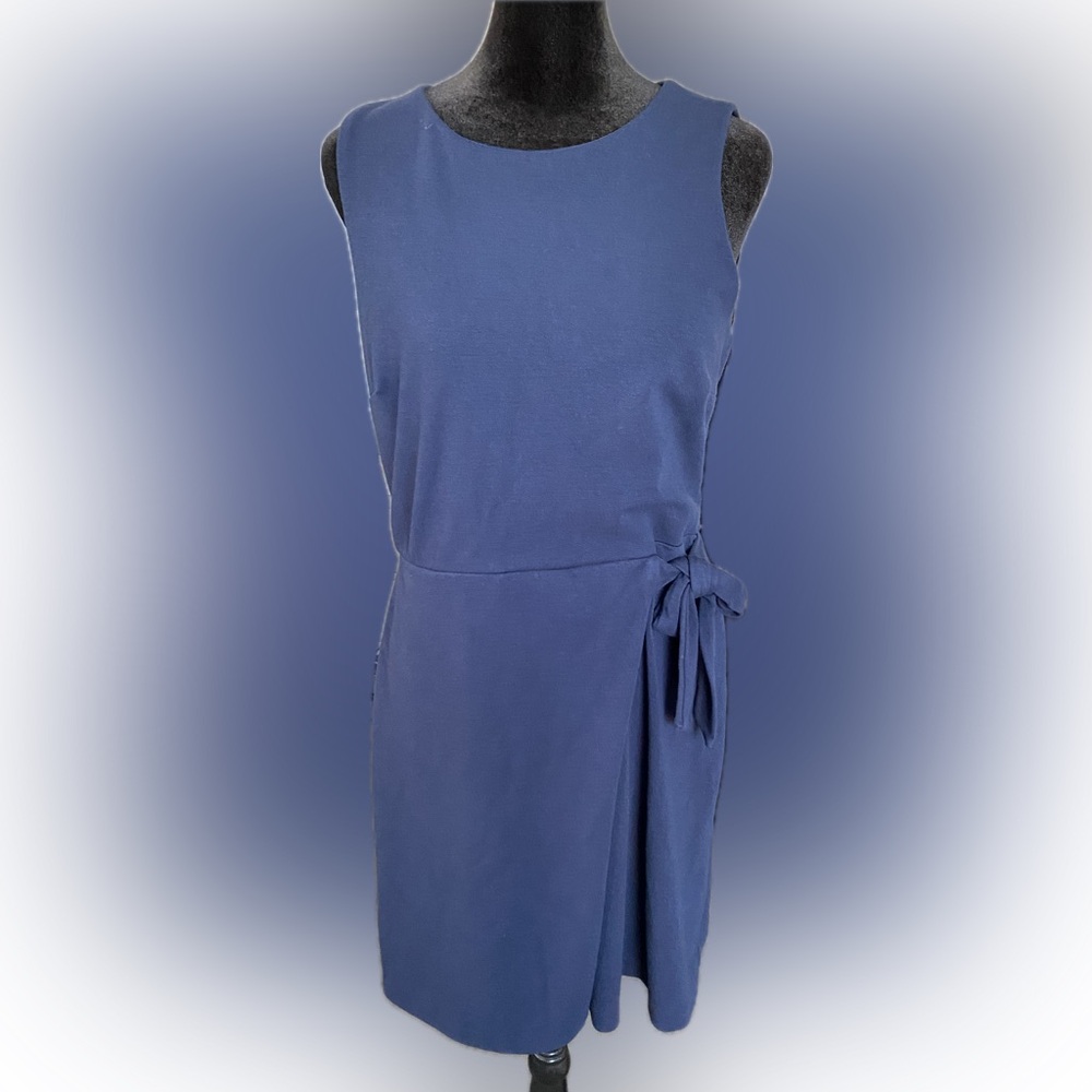 Ann Taylor LOFT Knit Faux Wrap Dress - Size 6 Petite